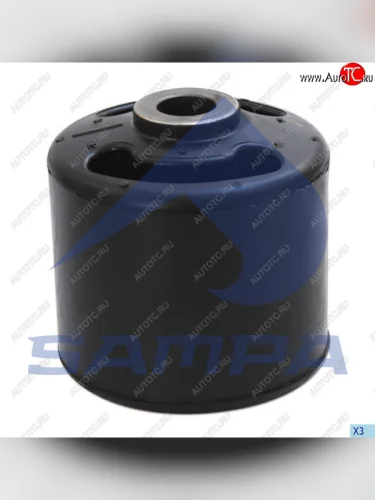 Сайлентблок INTRAX SAF полурессоры (подвески прицепа) (30х155х170) SAMPA SAMPA 075.075