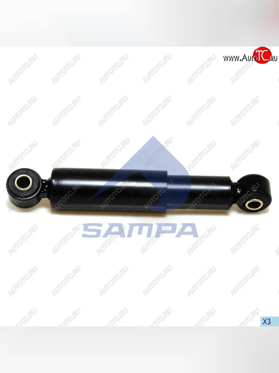 Амортизатор BPW SAF полуприцепа, прицепа (489318 70х75 20х78 20х68 ОО) SAMPA SAMPA 075.081-01  в Самаре Самарской области