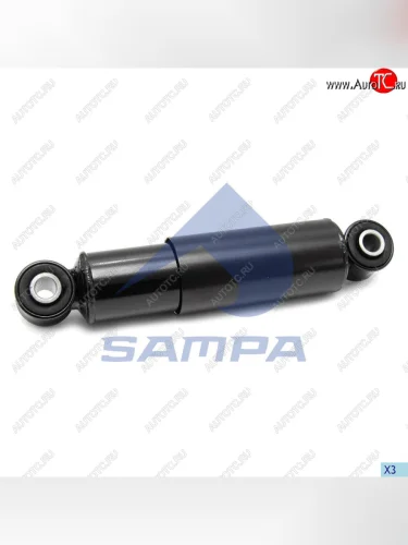 Амортизатор FRUEHAUF SAF SCHMITZ полуприцепа,прицепа (317475 70х80 20x62 20x62 ОО) SAMPA SAMPA 075.180-01