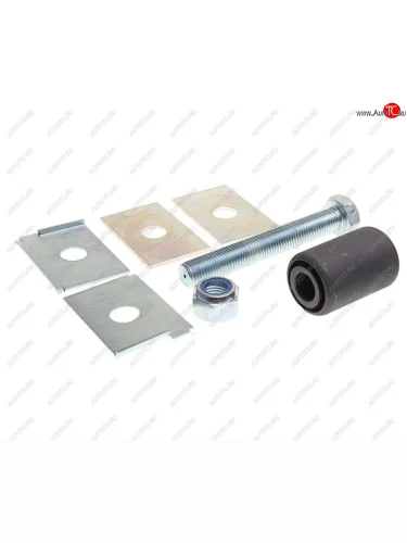 Палец BPW рессоры в сборе (болт,гайка,4 пластины,сайлентблок) SAMPA SAMPA 075.546 SAMPA 075.546