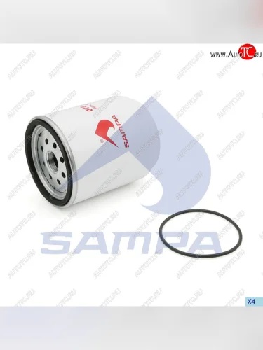 Фильтр топливный VOLVO FH12,FH13 (05-) сепаратора (h=130мм,отверстие под стакан М80мм) SAMPA SAMPA 078.380-01