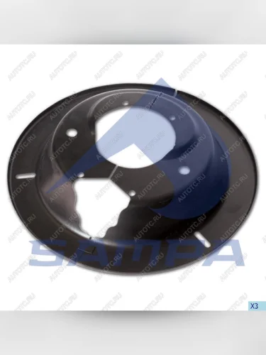 Щиток ROR барабана тормозного пылезащитный (на сторону, 420x220мм) (2шт.) SAMPA SAMPA 085.038