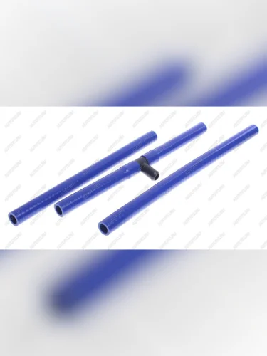 Патрубок ВАЗ-2110 отопителя комплект 3шт. силикон Profi CS-20 CS-20 08807