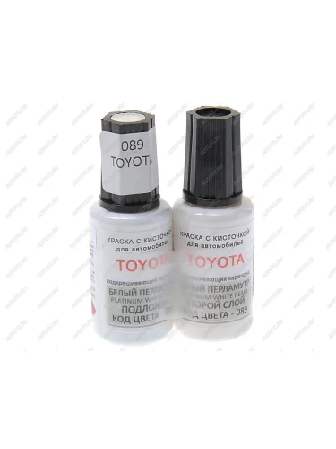 Краска с кистью 20мл TOYOTA LEXUS 089 2-х компонентная PODKRASKA PODKRASKA 089