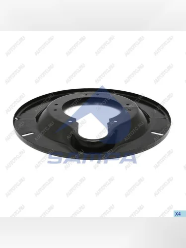 Щиток FRUEHAUF барабана тормозного пылезащитный (на сторону) SAMPA SAMPA 090.013