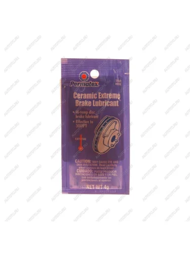 Смазка керамическая для тормозных механизмов 4г (-54С до +205С) PERMATEX PERMATEX 09173