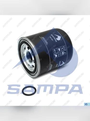 Фильтр-патрон DAF XF95,XF105 осушителя воздуха (M41х1.5мм H=160мм) SAMPA SAMPA 094.281-01