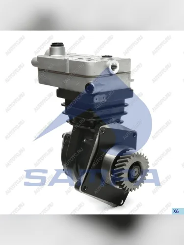 Компрессор КАМАЗ-5490 MERCEDES воздушный 1 цилиндровый SAMPA SAMPA 094.287