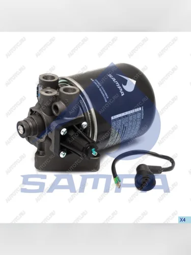 Осушитель воздуха DAF,IVECO,MAN,SCANIA (24V,8.1bar) SAMPA SAMPA 096.289-01