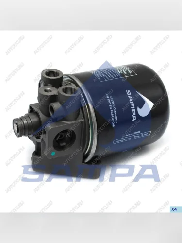 Кран MERCEDES VOLVO DAF влагоотделитель (13 bar без регулятора давления) SAMPA SAMPA 096.291-01