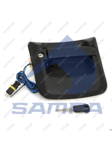 Ручка MAN TGA,TGS,TGX двери левой наружная (с выключателем) SAMPA SAMPA 023.2151