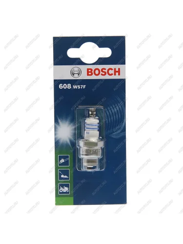 Свеча зажигания WS7F (0.6) (газонокосилка,бензопила) BOSCH BOSCH 0241236834