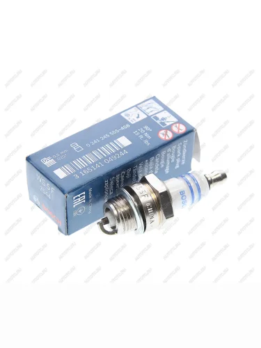 Свеча зажигания WS5F (0.5) (газонокосилка,бензопила) BOSCH BOSCH 0241245555