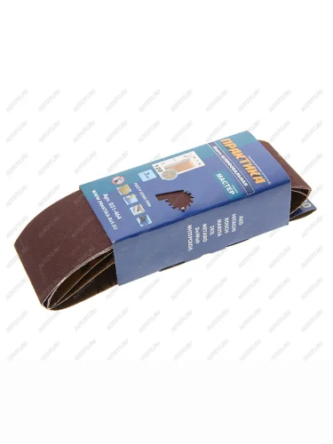 Лента шлифовальная 75х533мм P120 3шт. ПРАКТИКА ПРАКТИКА 031-464
