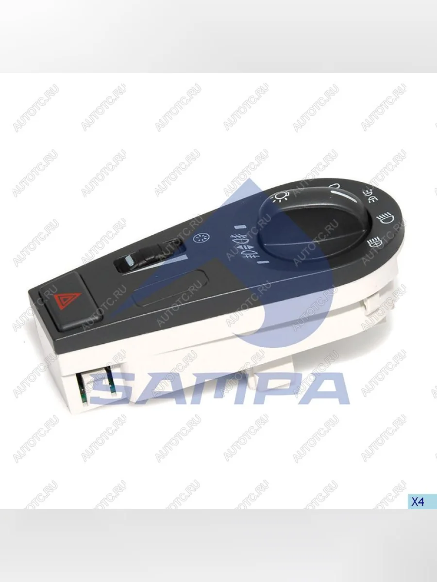Блок управления VOLVO FH светом (без корректора фар,с аварийкой) SAMPA SAMPA 032.387  в Самаре Самарской области