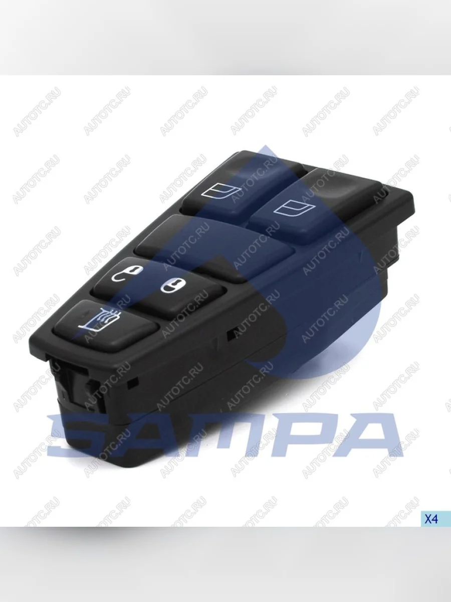 Блок управления VOLVO FH стеклоподъемником правый SAMPA SAMPA 034.418  в Самаре Самарской области