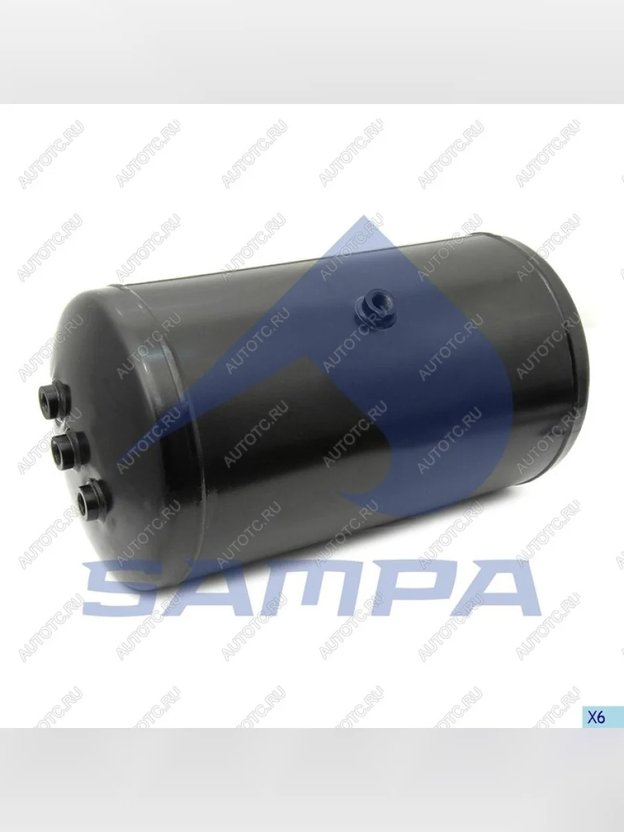 Баллон воздушный MAN ресивер (30л) SAMPA SAMPA 05200006  в Самаре Самарской области