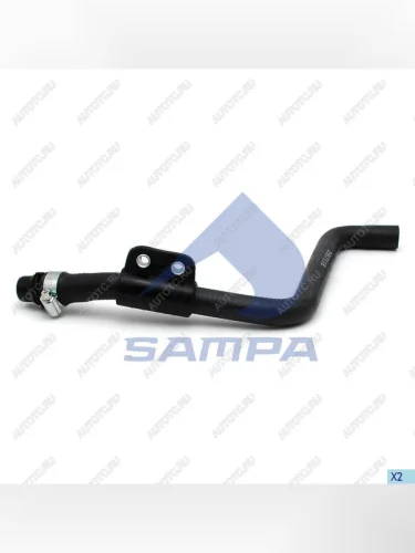 Патрубок DAF радиатора нижний SAMPA SAMPA 052.003 SAMPA 052.003
