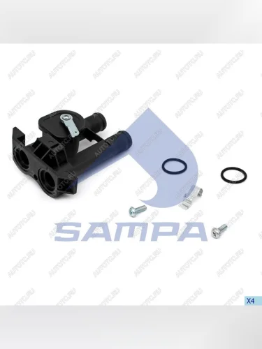 Кран RENAULT Premium отопителя SAMPA SAMPA 052.078