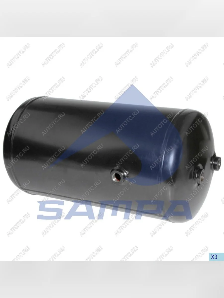 Баллон воздушный SCANIA ресивер 30л SAMPA SAMPA 05400010  в Самаре Самарской области