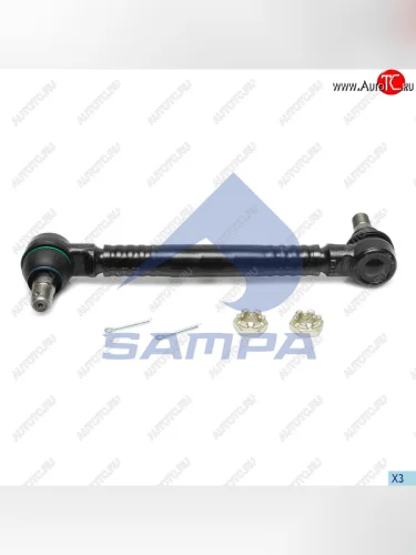 Стойка стабилизатора VOLVO RENAULT заднего (L=380) SAMPA SAMPA 097.866-01