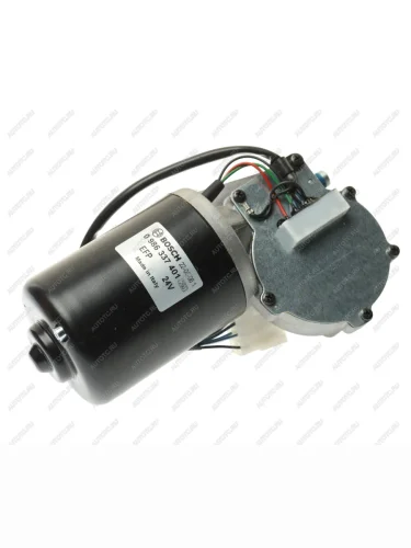 Мотор-редуктор стеклоочистителя MERCEDES O405 переднего BOSCH BOSCH 0986337401