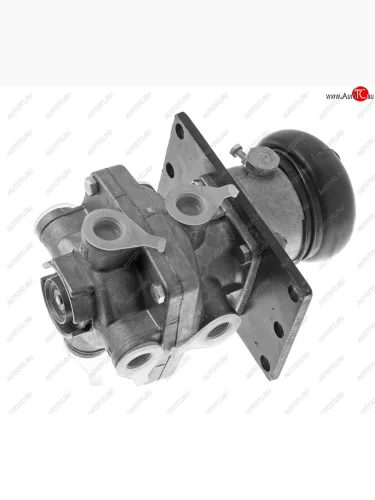 Кран ЗИЛ,КАМАЗ,МАЗ тормозной 2-х секционный с рычагом РААЗ РААЗ 100-3514008