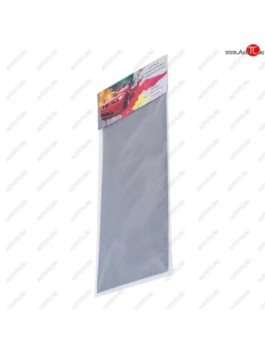 Решетка радиатора сетка (черная) 100х40см (ромб 5х10мм) NO NAME 100х40 (ромб) black