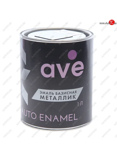 Краска 690 снежная королева металлик 1л AVE AVE 10106900