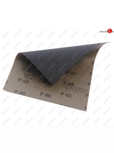 Бумага наждачная водостойкая P60 (230х280) по мокрому WLC TORNADO TORNADO 1011.0060