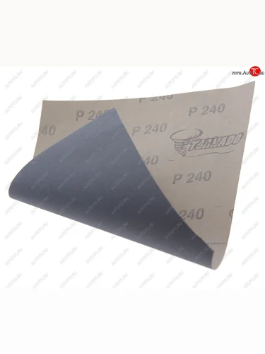 Бумага наждачная водостойкая P240 (230х280) по мокрому WLC TORNADO TORNADO 1011.0240