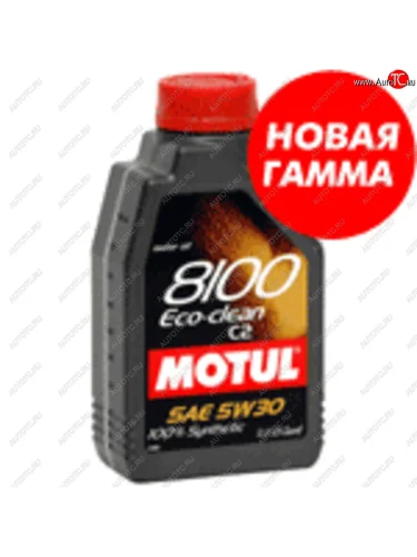 Масло моторное 8100 ECO-CLEAN C2 5W30 синт.1л MOTUL MOTUL 101542 MOTUL 101542