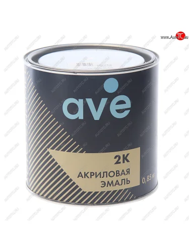 Краска 201 белая акриловая 0.85кг AVE AVE 10202010