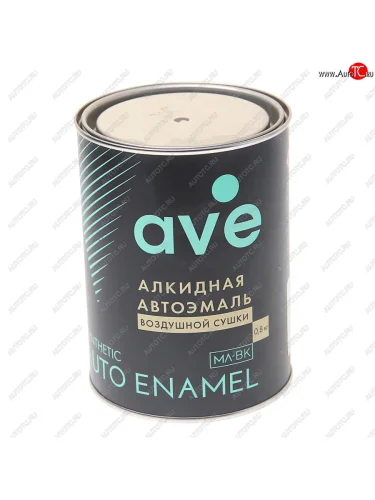 Краска 601 черная МЛ-ВК 800г AVE AVE 10306010
