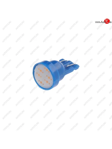 Лампа светодиодная 12V W5W T10 W2.1x9.5d Blue MEGAPOWER MEGAPOWER-AUTOMOTIVE 10514b