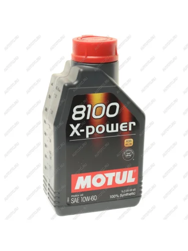 Масло моторное 8100 X-POWER 10W60 синт.1л MOTUL MOTUL 106142
