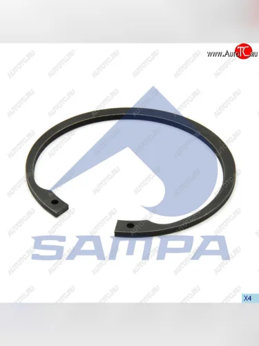 Кольцо BPW ступицы стопорное (122x4) SAMPA SAMPA 106.280
