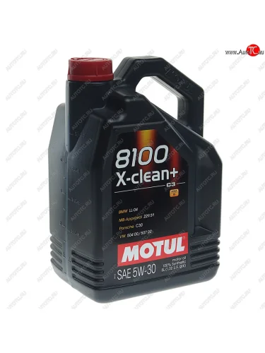 Масло моторное 8100 X-CLEAN+ 5W30 синт.5л MOTUL MOTUL 106377
