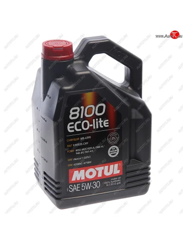 Масло моторное 8100 ECO-LITE 5W30 синт.5л MOTUL MOTUL 108214