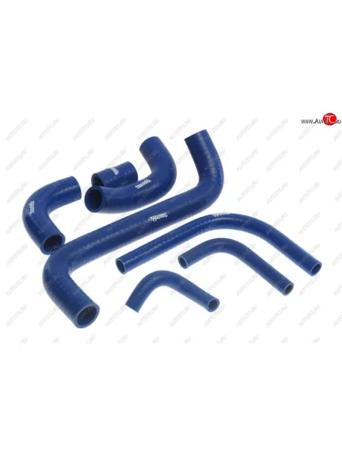 Патрубок ВАЗ-2105-2107 радиатора (медный) силикон полный комплект 7шт. Profi CS-20 CS-20 10840