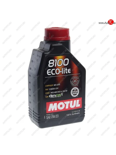 Масло моторное 8100 ECO-LITE 0W20 синт.1л MOTUL MOTUL 108534
