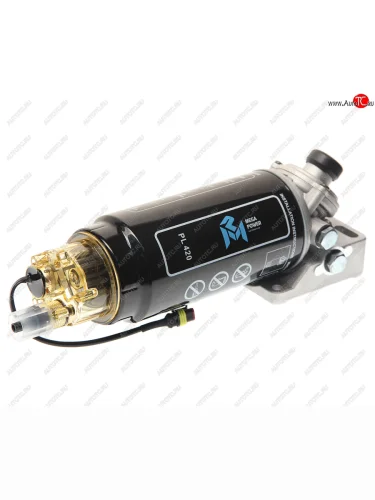 Фильтр топливный КАМАЗ грубой очистки PreLine 420 с подогревом (стакана) в сборе MEGAPOWER MEGAPOWER 110-15-002