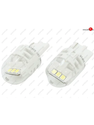 Лампа светодиодная 12V W21W W3х16d 6000К 250Лм (2шт.) Led White Ultinon Pro6000 PHILIPS PHILIPS 11065cu60x2