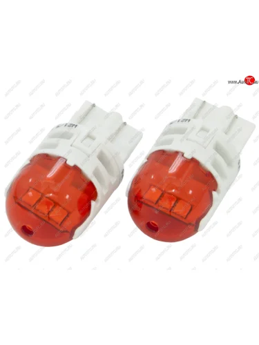 Лампа светодиодная 12V W21/5W W3х16q 80/16Лм (2шт.) Led Amber Ultinon Pro6000 PHILIPS PHILIPS 11066au60x2 PHILIPS 11066au60x2