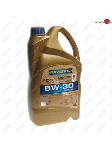 Масло моторное FDS 5W30 синт.4л RAVENOL RAVENOL 1111139-004