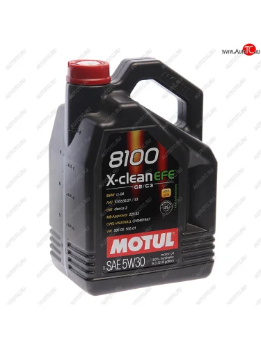 Масло моторное 8100 X-CLEAN EFE 5W30 синт.5л MOTUL MOTUL 111688