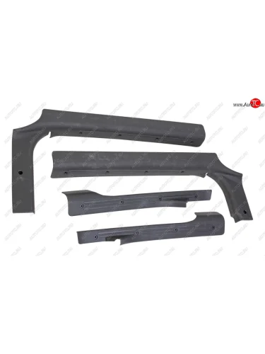 Накладка порога ВАЗ-1118 комплект СЫЗРАНЬ 1118-5109076777879