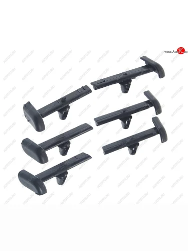 Облицовка ВАЗ-1118 уплотнителя стекла двери комплект СЫЗРАНЬ 1118-620330*