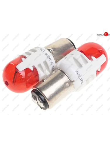 Лампа светодиодная 12V P215W BAY15d 7515Лм (2шт.) Led Red Ultinon Pro6000 PHILIPS PHILIPS 11499ru60x2