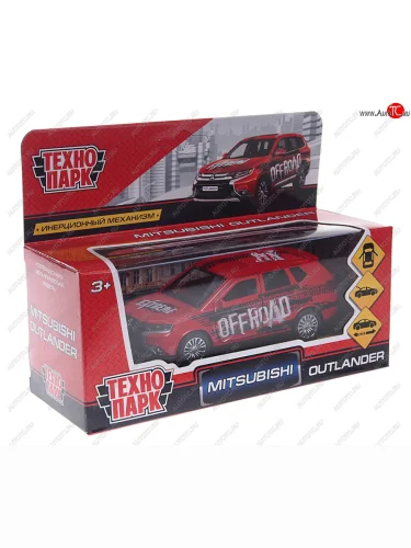 Модель автомобиля MITSUBISHI Outlander металлическая ТЕХНОПАРК ТЕХНОПАРК 115633115510178355